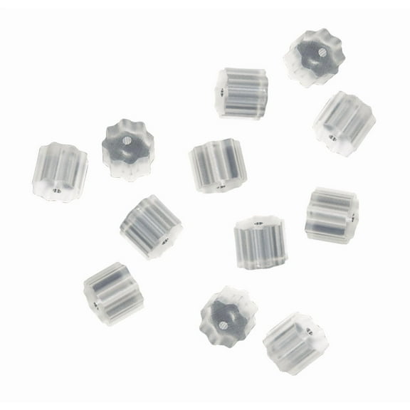 French Wire Earring Clutches, Set of 12