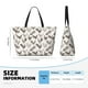 thumbnail image 4 of Easygdp Chickens Bolsa de Viaje de Playa de Gran Capacidad, Bolsa Tote Perfecta para la Playa, Escapadas de Fin de Semana y Viajes, 4 of 7