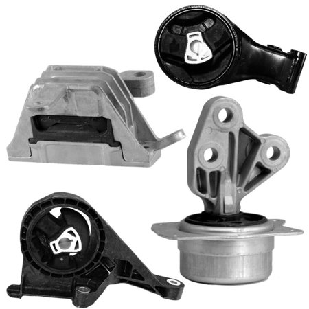 4M Auto Parts Rear Left Left & Front Left Automatic Transmission Mounts With Hydraulic Right Engine Motor Mount. Parts 3393 3196 3199 3194. A5719 A5502 A5532 A5591