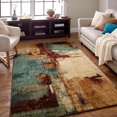 thumbnail image 3 of Mohawk Home Aqua Fusion Area Rug, Blue, 2' 6" x 3' 10", 3 of 9