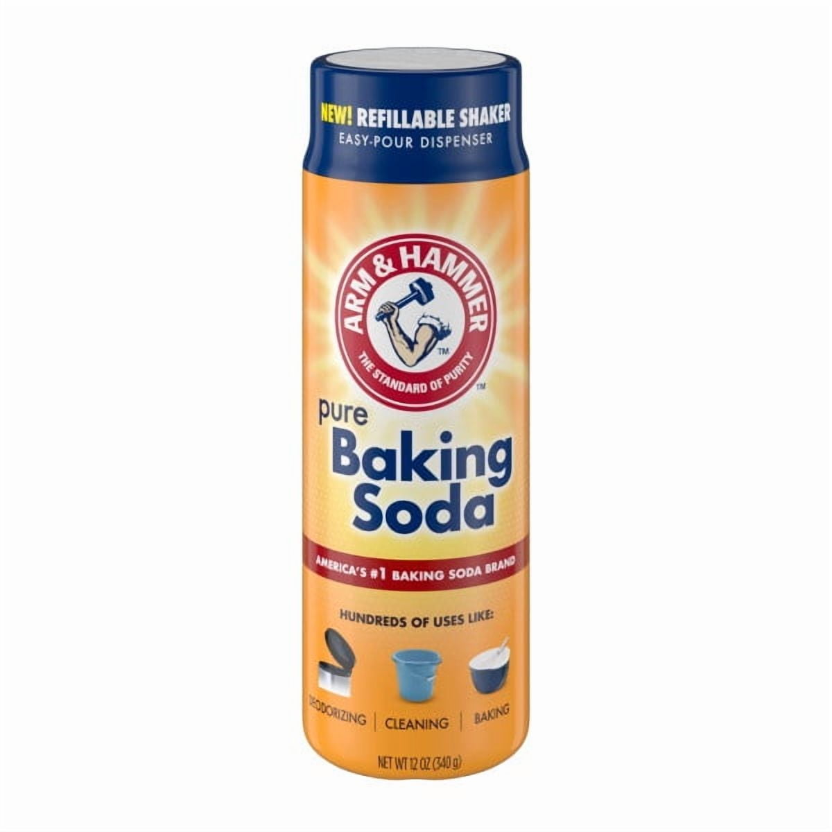 Arm And Hammer 16 Oz. Pure Baking Soda (12-Pack) 33200-84104 - The Home