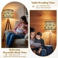 thumbnail image 6 of Linen Drum Lamp Shades Southwestern Bull Skull Geometric Design Cactus Arrows 13" x 13" x 10" Lampshade for Table Lamps Floor Lamps Lamp Shade Replacement Easy Assembly Required, 6 of 8