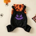 thumbnail image 7 of GASTROPOD Dog Halloween Costumes,Cute Large Dog Halloween Costumes,Polyester Halloween Pumpkin Overalls Cat Halloween Costumes,Purple,XS, 7 of 7