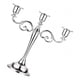 thumbnail image 5 of Candelabros de 3 velas para centros de mesa de boda Plata, 5 of 9
