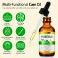 thumbnail image 5 of Vitamin E Oil for Scars, Organic, Repair Dry, Damaged Age Spots & Wrinkles. Boost Collagen for Moisturized, Youthful-looking Skin- 60ml, 5 of 9