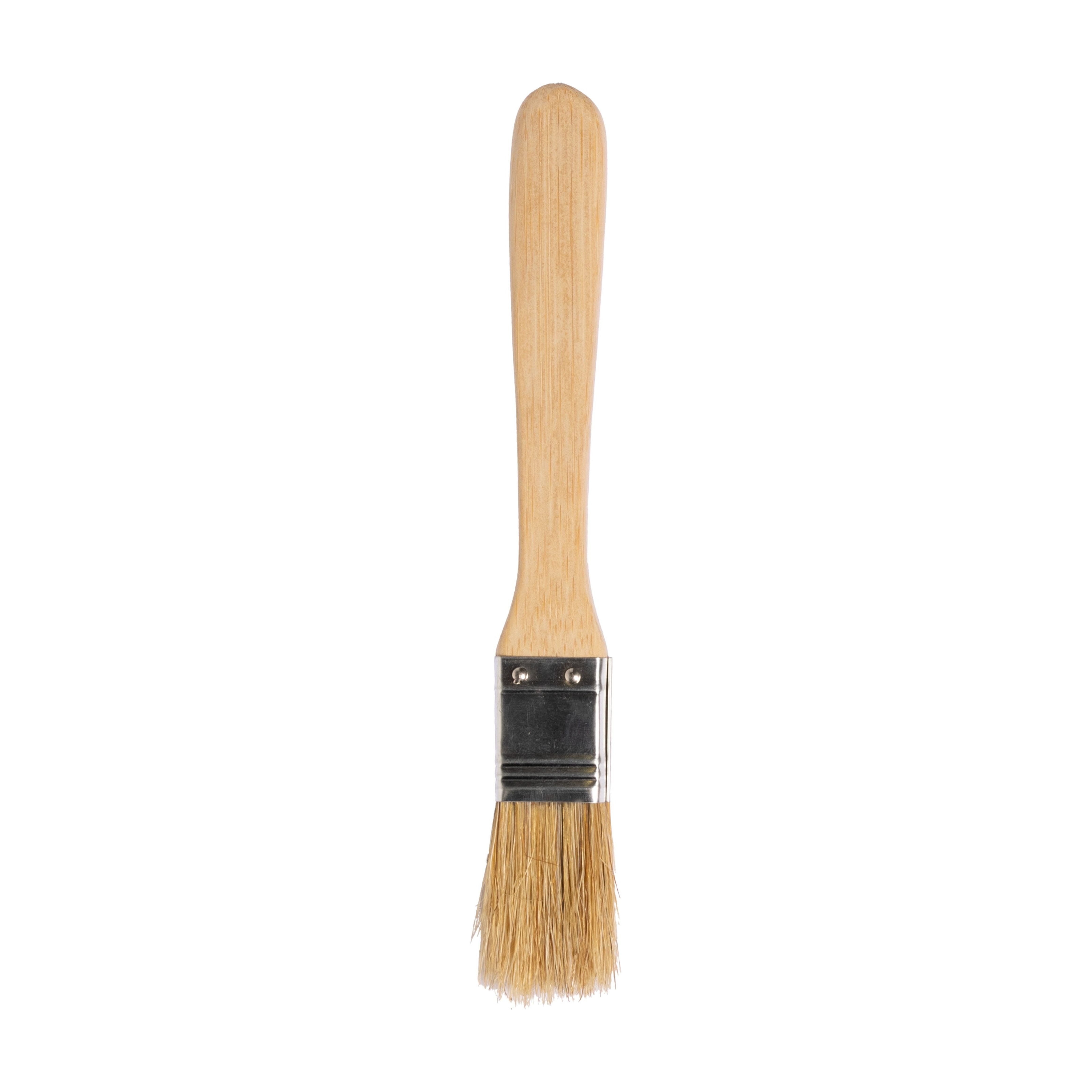 Mainstays 2-Piece Bamboo and Bristle Pastry Brushes Set with Bamboo Handle, 9.05" L, Natural Color
