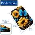 thumbnail image 4 of Butterfly Furry Printed Car Armrest Mat Cover - Soft and Comfortable Armrest Pad with Armrest Accessories for 12.5x8.2 Inch Console, 4 of 6