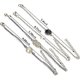 thumbnail image 4 of Pulsera de cuentas para mujer - Conjunto de pulseras apilables con colgantes ajustables - Regalo de amistad para mujer y niña, 4 of 5