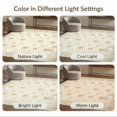 thumbnail image 7 of ODIKA 8'x10' Ultra-Soft Area Rug, Motif Scroll Border Honeycomb Distressed Boho Lattice Vintage Flowing Dynamic None Washable, Bare feet friendly, Silk-Touch for Bedroom, Under Sectional, 7 of 7