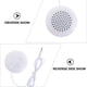 thumbnail image 4 of Altavoz portátil de 3,5 mm para cama, ideal para música (blanco), 4 of 5