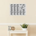 thumbnail image 3 of PinPix 26x18 Custom Cork Bulletin Board Floral Design Continuous Roses Poster Board Has a Fabric Style Canvas Finish, Framed in Floral Design Continuous Roses, by ArtToFrames (PinPix-204), 3 of 5