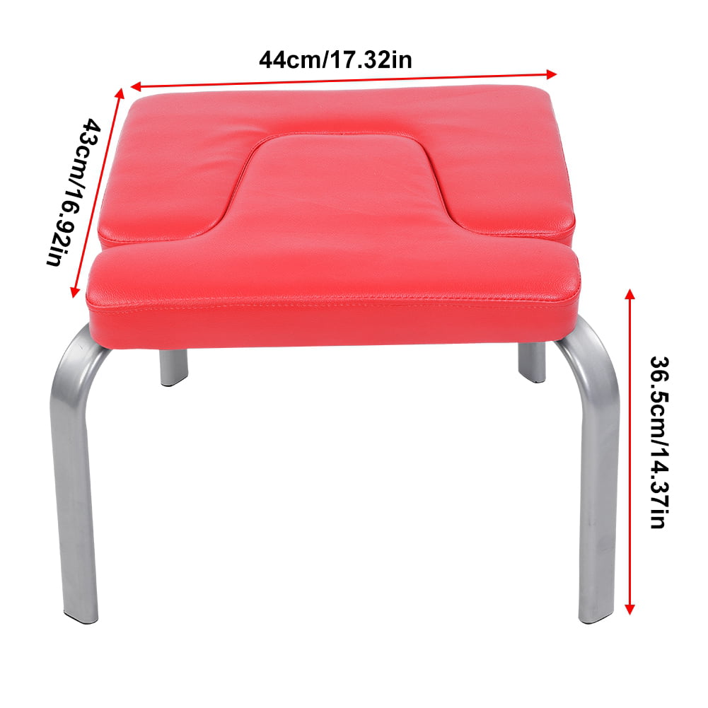 Yoga Headstand Chair Fitness Inversion Bench Headstander Stool Workout Chair RED 