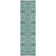 thumbnail image 2 of Addison Rugs Chantille Indoor/Outdoor Transitional Medallions Teal Washable Runner Rug, 2'3" x 7'6", 2 of 6