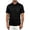 Black, variant on Men Summer Casual Loose Fit Business Shirt — Short Sleeve Collared with Pocket and Zipper V Neck T Shirt Neck Shirts for Men Men's Tall Shirts Pro 5 T Shirts for Men Compression Shirts Men