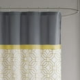 thumbnail image 3 of TOBILI Printed and Embroidered Shower Curtain Yellow, 3 of 5