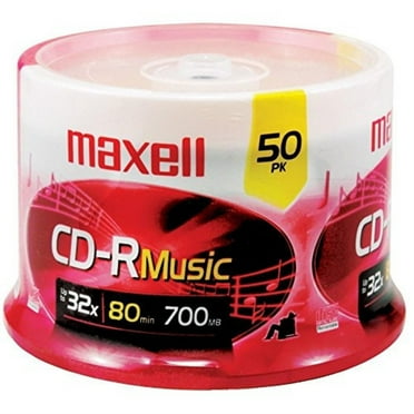 Maxell 32x CD-R for Music - 50 Spindle