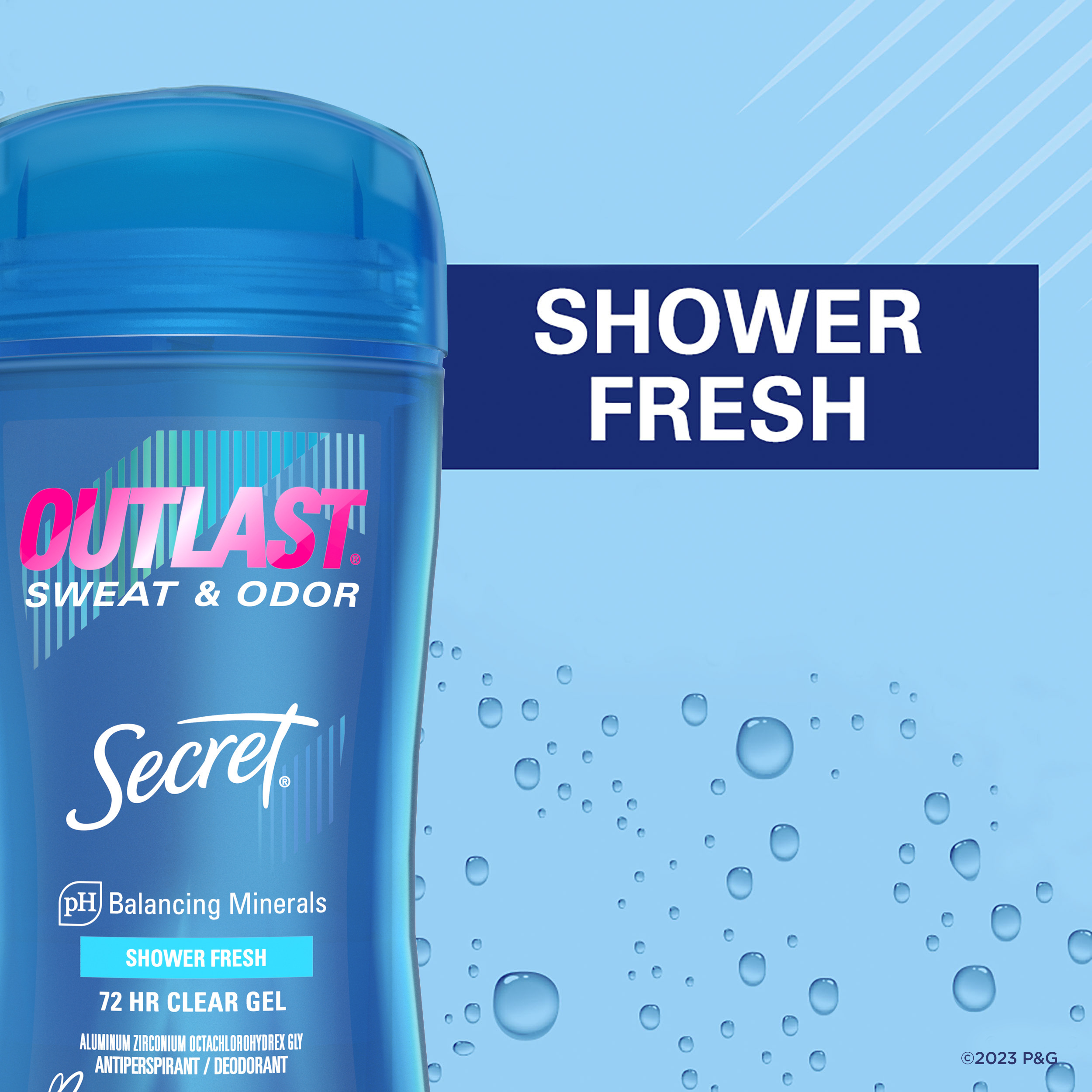 Secret Outlast Invisible Solid Antiperspirant and Deodorant Completely Clean, 2.6 oz Pack of 2 - image 4 of 9
