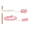 thumbnail image 3 of Mumup Small Dog Collars, Bling Diamond Pretty Crystal Sparkly Rhinestone Glitter Jewel Puppy Collar for Small Pet Girl Cat Female Kitten, 3 of 4