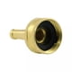 thumbnail image 4 of Boquilla para manguera de agua de jardín de 2 pulgadas, rociador, chorro, 7 GPM 80 PSI, entrada de rosca de 3/4 de pulgada, accesorio de alta presión, latón resistente, ajustable, 4 of 4
