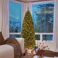 thumbnail image 3 of Yaheetech 6ft Pre-lit Artificial Christmas Tree with Warm lights, Green, 3 of 5