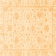 thumbnail image 1 of Ahgly Company Indoor Square Oriental Orange Traditional Area Rugs, 5' Square, 1 of 4