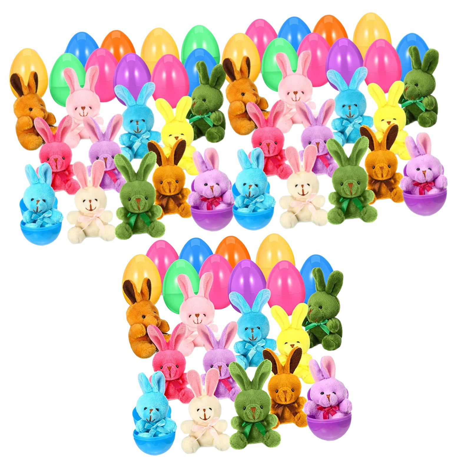 HOMYL Easter eggs with luxurious toys for children and adults, filled with full basket 36Pcs