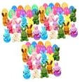 thumbnail image 2 of S SERENABLE Prefilled Easter Eggs with Bunny Toys Basket Fillers Doll Gift Easter Eggs Filled with Bunny Toys for Classroom Rewards 36Pcs, 2 of 8