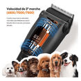thumbnail image 2 of Maquina Para Cortar Pelo De Perro Rasuradora Recargable, NEGRO, 2 of 5