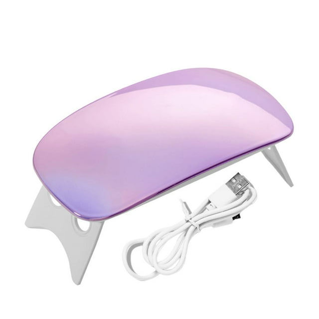 Manicure Lamp 1 Set Quick-drying No Black Hand Useful Home Travel Use Mini Nail Polish Dryer