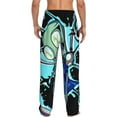 thumbnail image 3 of Invader Zim Men's Pajama Pants With Pockets Lounge Fashion Cozy Daily Sleep Pants Sleepwear, 3 of 8