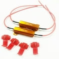 thumbnail image 6 of 4X 50W 6ohm LOAD RESISTOR FIX LED LIGHT BULB ERROR FAST HYPER FLASH TURN SIGNAL, 6 of 12