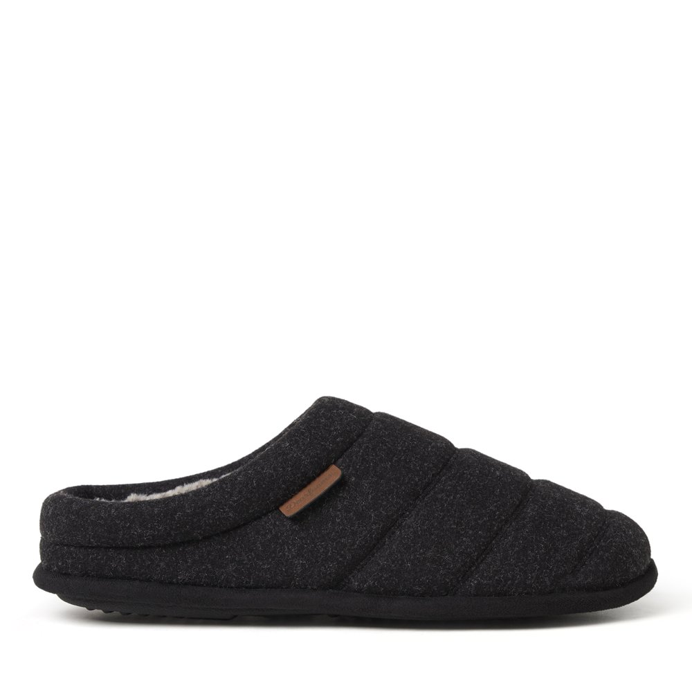 Dearfoams Dearfoams Multi Fabric Quilted Clog Slippers with Memory