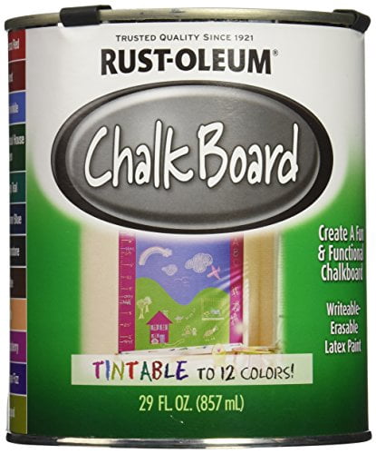 Rust-Oleum Chalkboard Paint, Tintbase 29 oz.- 243783