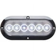 thumbnail image 2 of Optronics 6" Oval, White LED, Clear Back-Up Light, Recess Flange Mount, Hard Wired Connection, 1 each, sold by each, 2 of 2