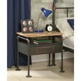 thumbnail image 4 of Industrial Style Metal Twin Size Bed with Pipe Inspired Frame Brown - Saltoro Sherpi, 4 of 13