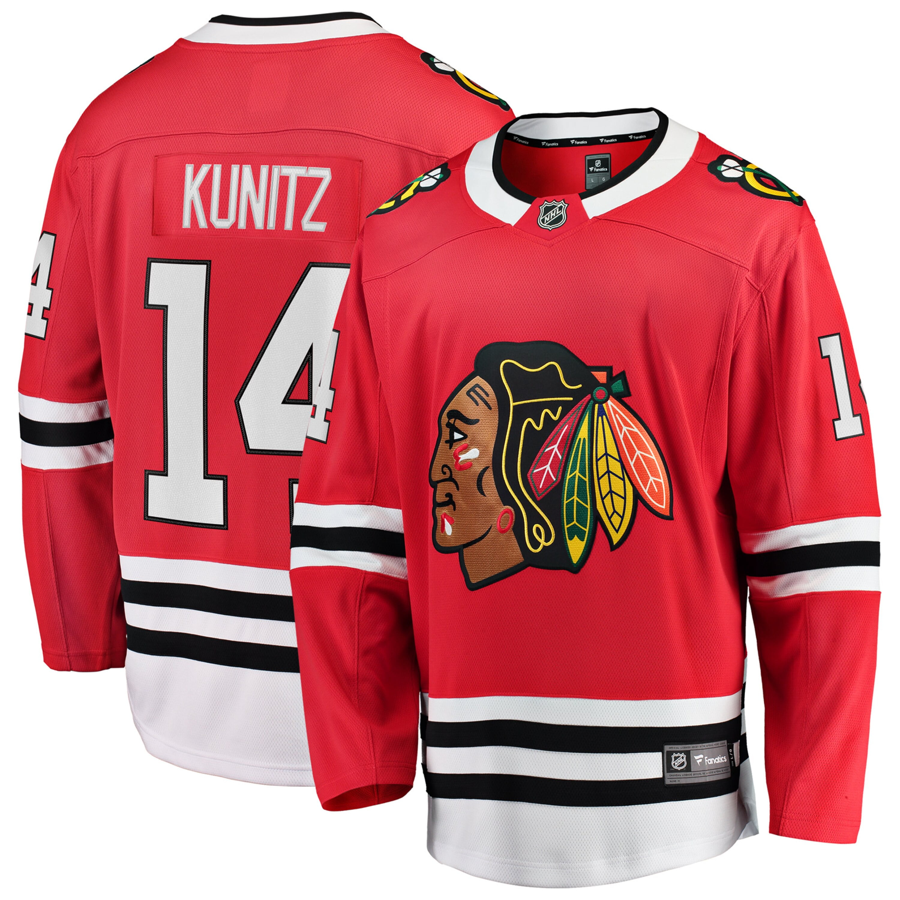 Chris Kunitz Chicago Blackhawks NHL 
