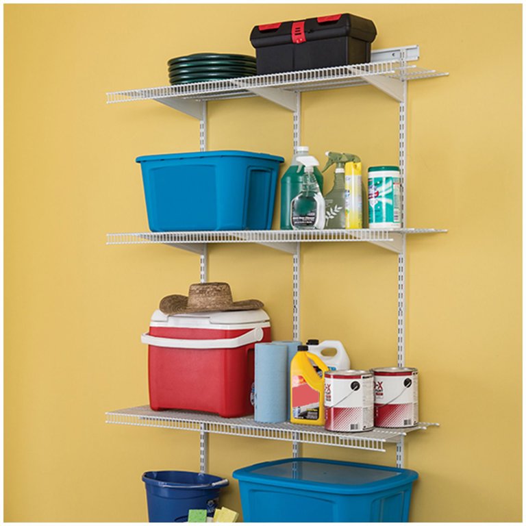 Closetmaid MultiPurpose FourShelf Wire Organizing Kit,