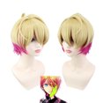 thumbnail image 1 of Hoshino Akuamarin Peluca de Cosplay Oshi No Ko, peluca corta de 32cm, peluca de Anime Rosa naranja, pelucas sintéticas resistentes al calor, 1 of 5