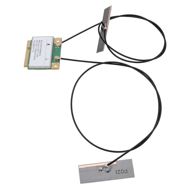 Mini PCI E 7 Card, 8774Mbps 2 Band 2.4G 5G Gigabit Card Mini PCIE Interface Adapter with BT 5.4 BE200HMW for PC