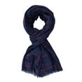 thumbnail image 2 of Eyelash Fringe Checkered Plaid Beach Wrap Scarves, 2 of 8
