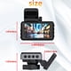 thumbnail image 3 of Pisexur Accesorios para coches, Electrónica para cochesCámara de salpicadero 4K frontal y 2K trasera, grabación HD, visión nocturna, grabadora de conducción con pantalla de 3 pulgadas y conexión Wi-F, 3 of 3