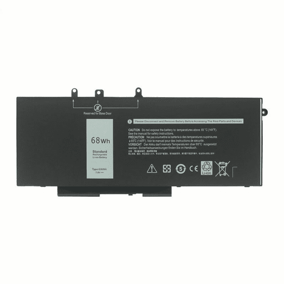GJKNX BATTERY FOR DELL Latitude 5490 5491 5580 5590 5591 5480 5580 5280 US 68Wh