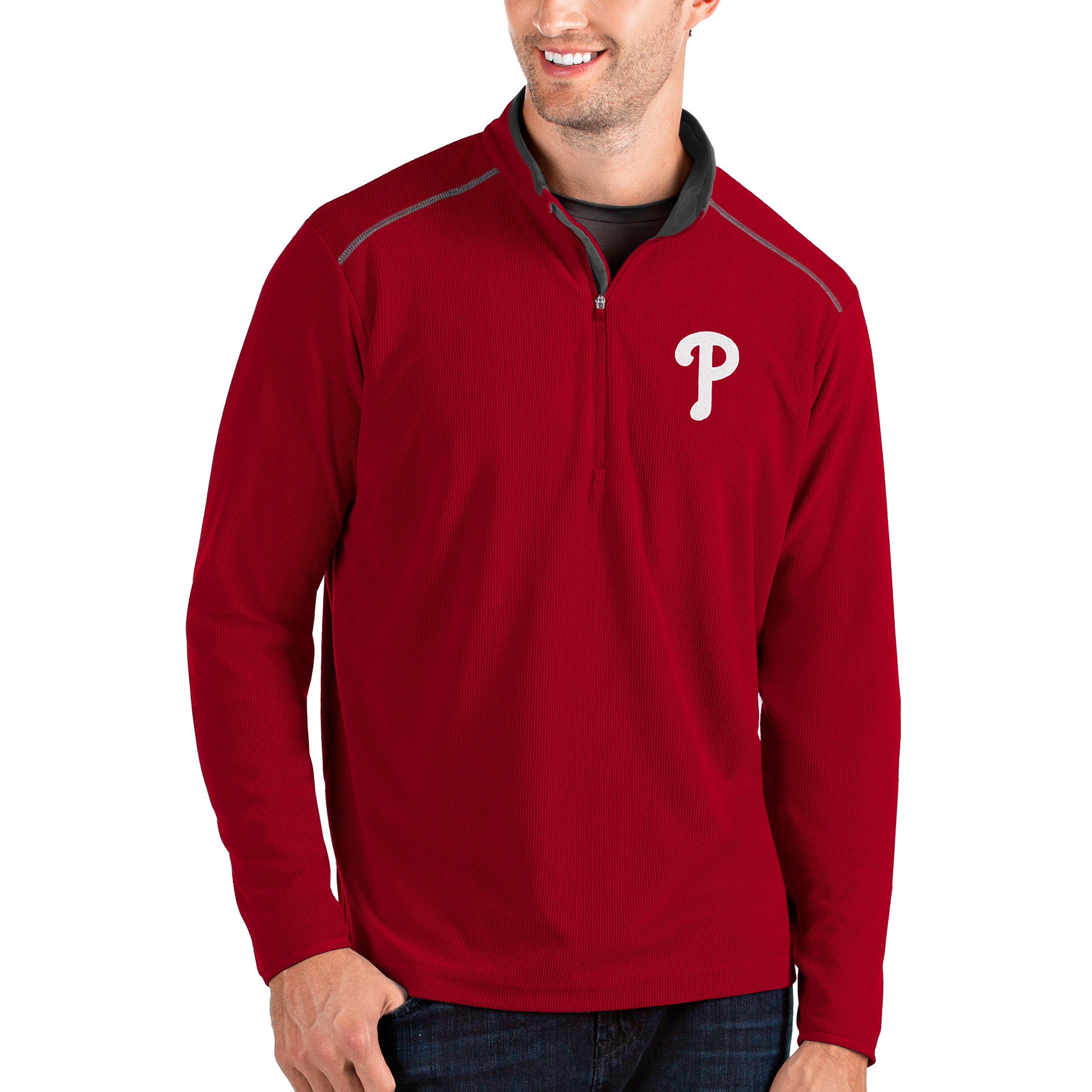 phillies quarter zip