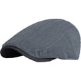 thumbnail image 2 of CoCopeaunts Newsboy Hat Spring Summer Retro Ivy Newsboy Cap Male Female Artist Painter Beret Hat Adjust Cabbie Hat, 2 of 7