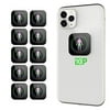 Tamiia Designed-E-M-F Protection Anti R Shield Sticker for Cell Phone/iPhone/WiFi/Laptop-All Devices, Anti E-M-F/E-M-R Blocker-10 Pack
