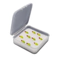 thumbnail image 1 of koolsoo 10 Pcs Leurres de Pêche Souples Leurres Artificiels Réalistes pour Réservoirs de Rivière Bar Vert, 1 of 9