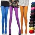 thumbnail image 5 of 120D Pantyhose for Women,Candy Colors Nylons for Women Stockings Sheer Tights, 5 of 6