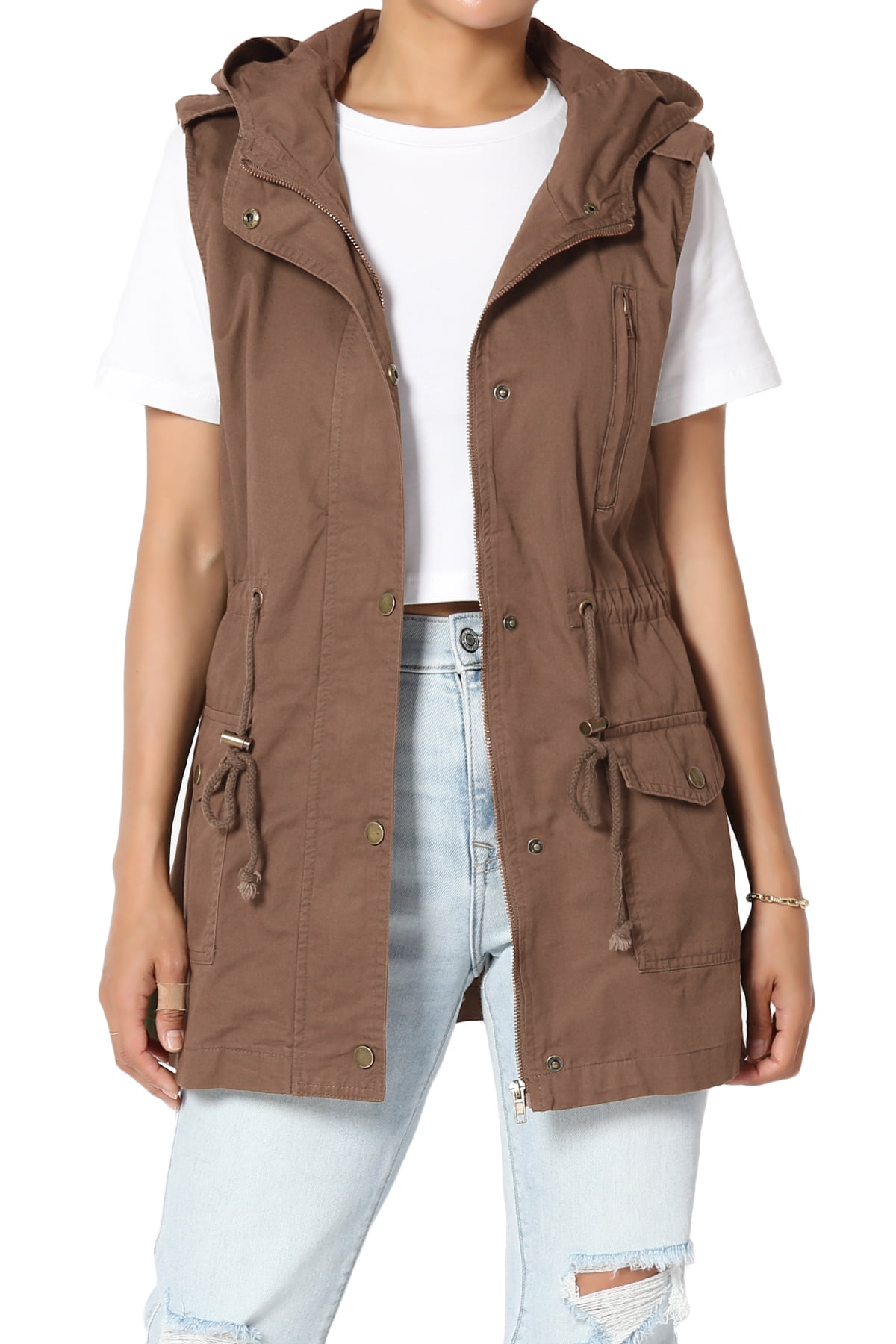 army jacket vest