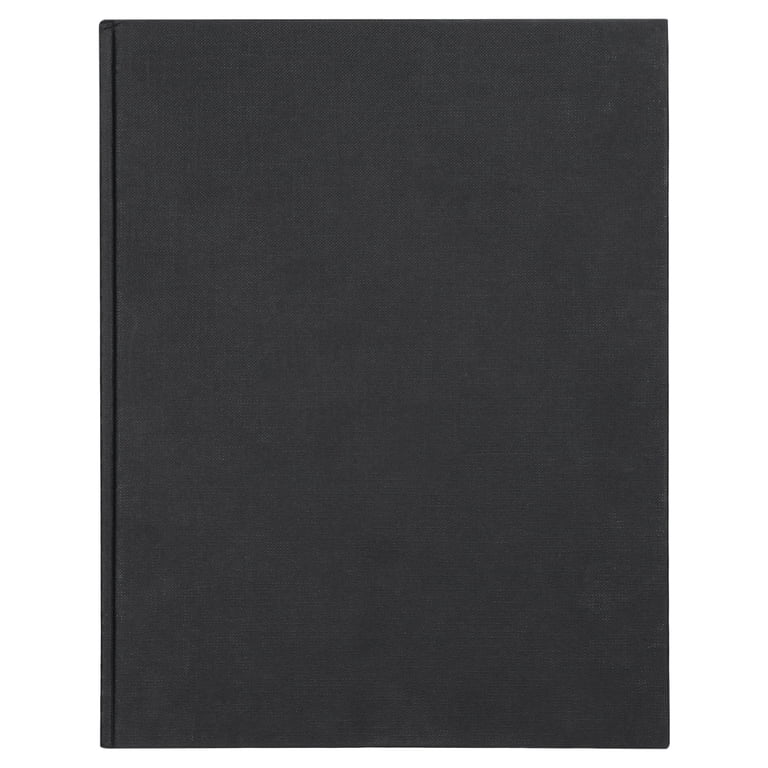 Pen+Gear Mixed Media Sketch Book, 8.5" x 11", 80 Sheets, Black photo 1
