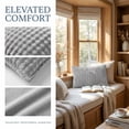 thumbnail image 5 of Unique Bargains 2 Pack Polyester Pillowcase Envelope Closure Wrinkle Resistant Gray, 5 of 5
